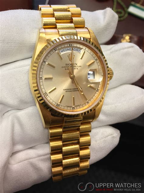 gold men presidential rolex|Rolex gold presidential for sale.